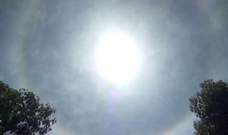 日晕现象有什么征兆