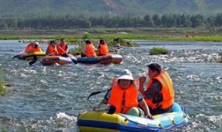 滹沱河漂流 滹沱河漂流