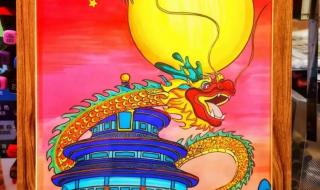 国庆中秋双节画画图片 国庆中秋双节画画图片